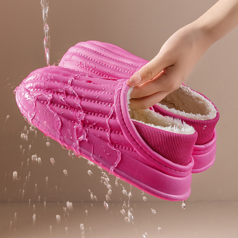 Waterproof cotton shoegirls, 2024, new money to keep the Eva warm.