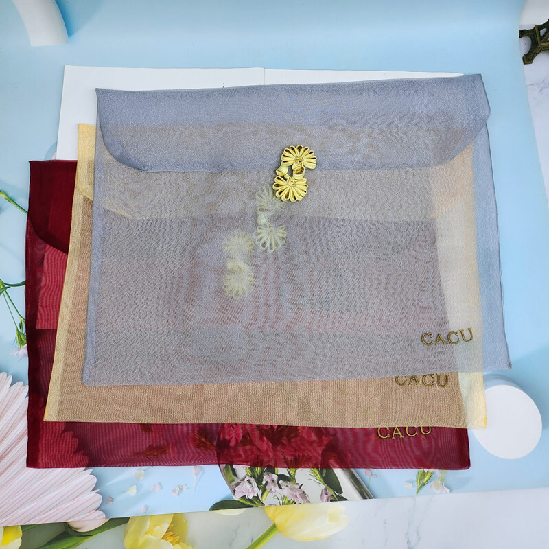 Embroidery of the Ogre bag with a fur shirt and a fur coat with a lasagna pad and a wool scarf bag
