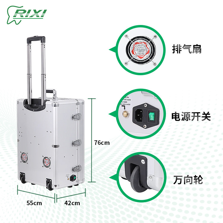 Portable portable combination treatment machine high-speed grinder white machine for dental mobile turbine workshops