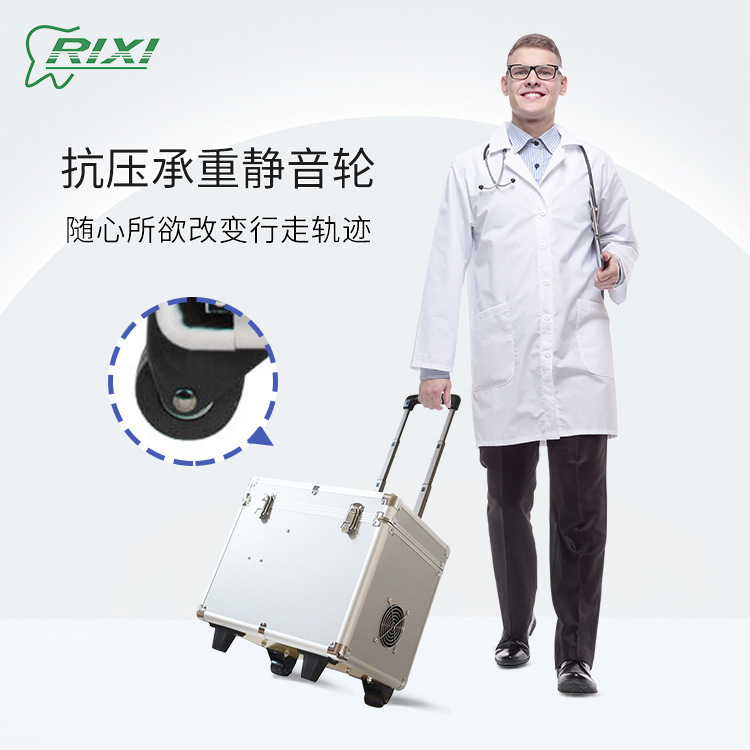 Plant custom dental mobile therapy portable turbine-manufacturing motor belt pump mobile suction machine