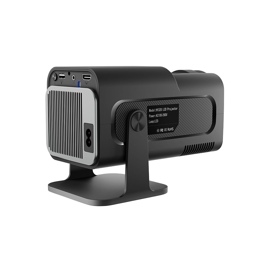 Cross-border thermal sale of the HY320 portable projector, 1080 P Android system high-resolution projector.