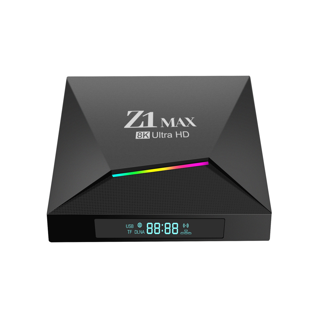 Z1max network player H618 Anzour 12-frequency WIFI with bluetooth 8K top box foreign trade TV box