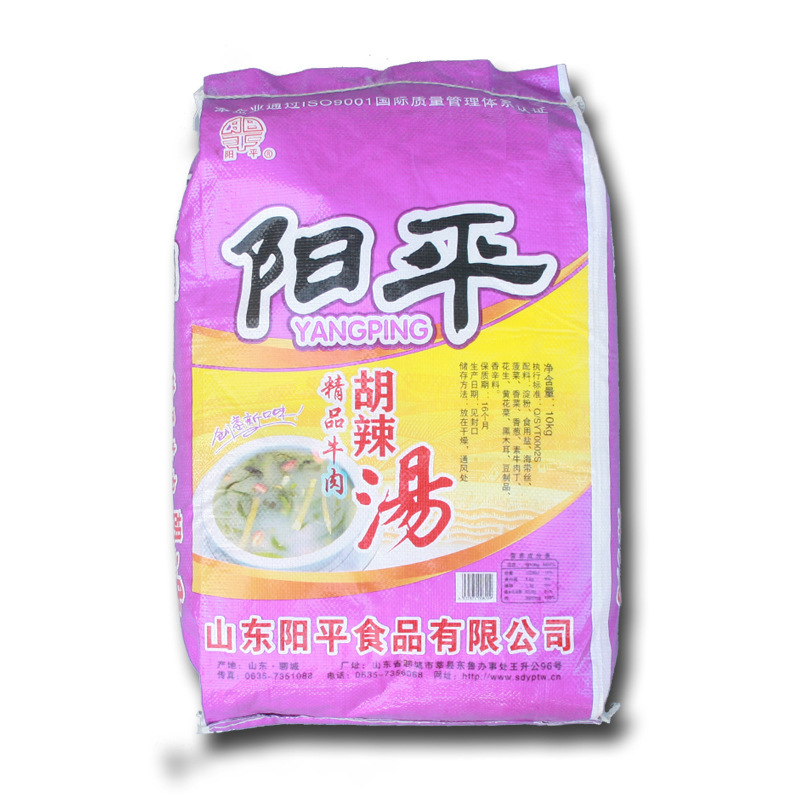 Nước sốt Trung Quốc, súp cay, súp thức ăn nhanh, thịt bò bắp, súp cay, 10 kg/bag.