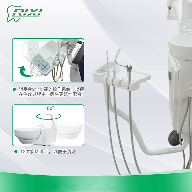 Dental-seat integrated dental treatment chair, dental electric lift-down chair, dental-bed equipment, direct sale