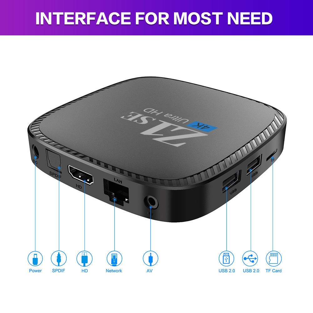 ATV Foreign Trade Box full of H313 web-top box Anzor 10 double-frequency wifi with digital TV box