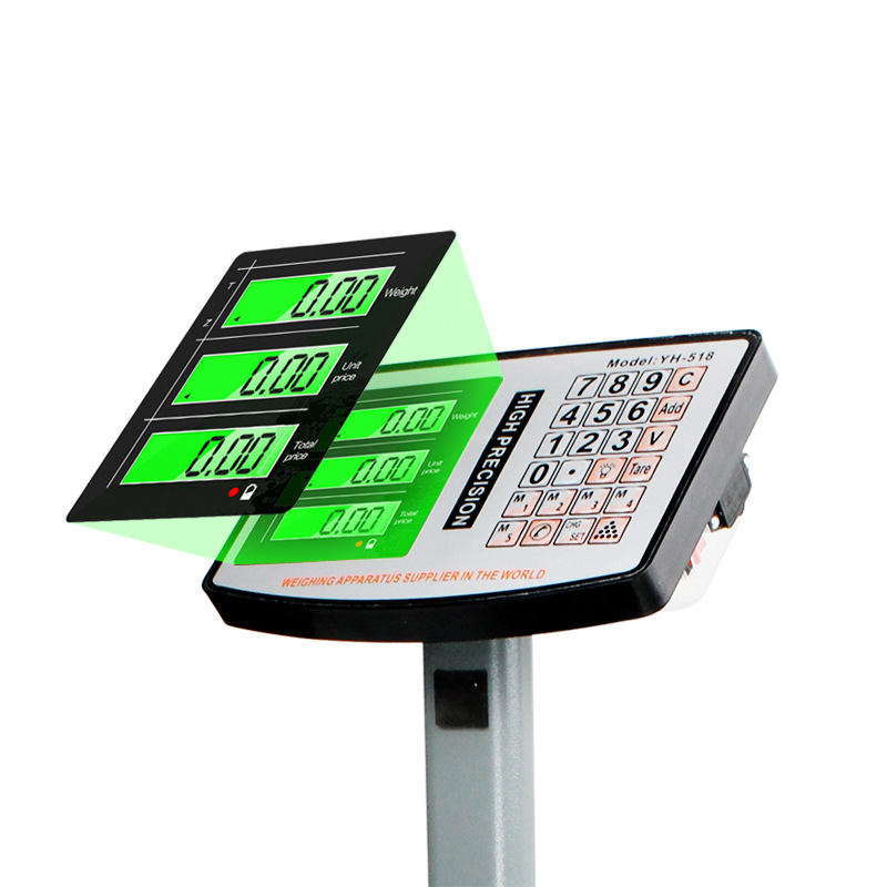 The manufacturer can fold 100 kg scales for high-precision electronic scales for foreign trade.