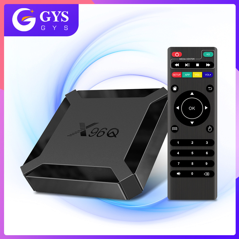 X96Q Web TV Top Box H313 Andre 10 TV Box Highlight WIFI Player tvbox