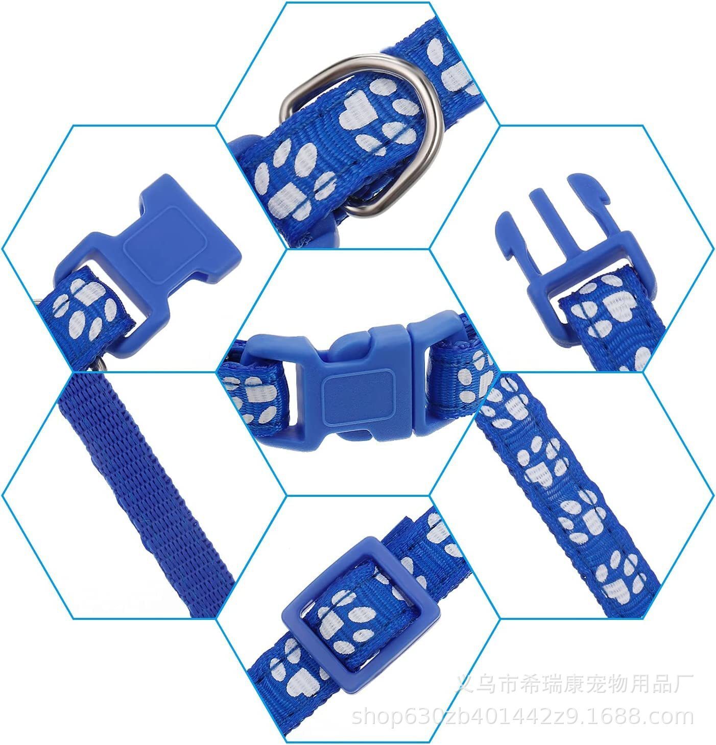 Cái vòng cổ của con chó này rất mềm mại.