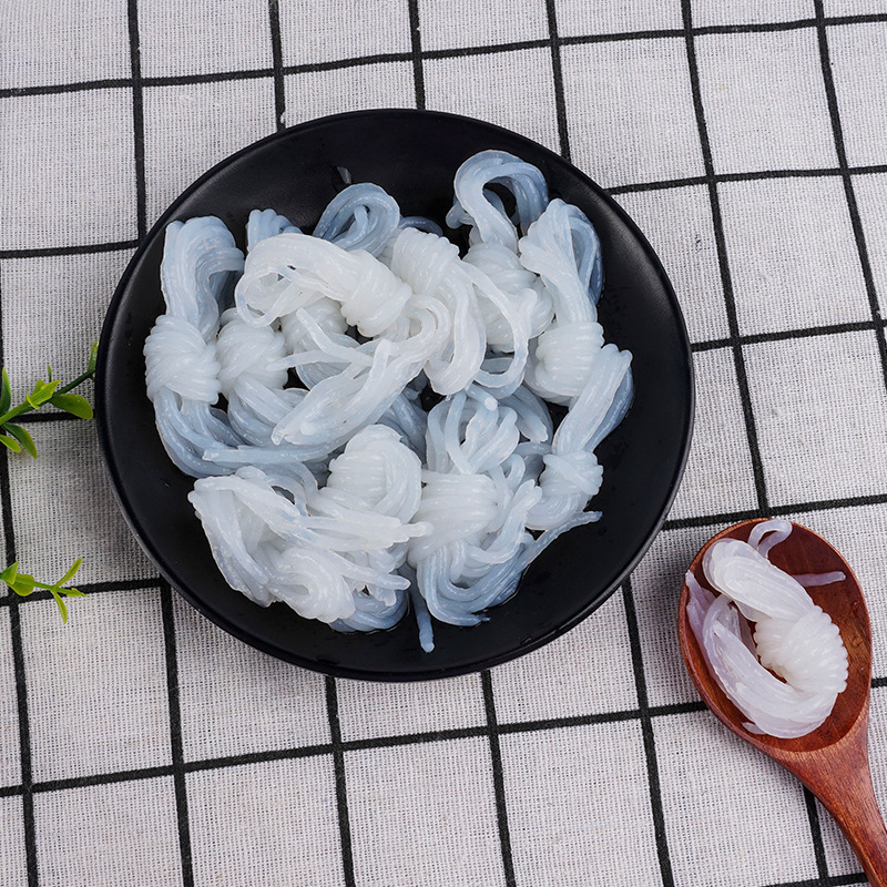 可定製零脂低卡魔芋絲結 速食麻辣燙關東煮火鍋食材代餐魔芋絲結