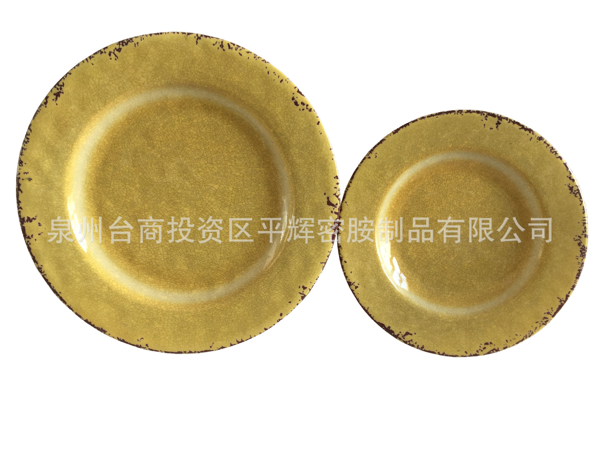 复古生锈仿瓷乡村密胺餐具 出口到美国密胺餐具12件套 过食品级