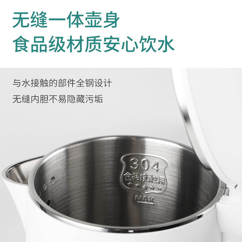 Nhà sản xuất bán một cái ấm nước lớn, 304 cái nồi nóng bằng thép không rỉ, 1.8L nhiệt kế.