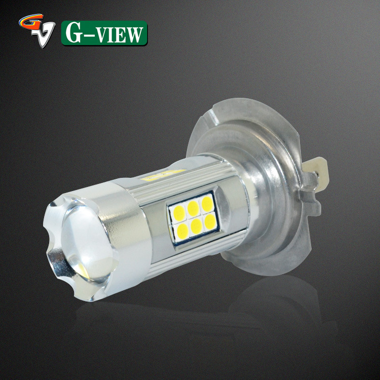 Wholesale of plant led car lamp H7 with lens 27W led fog light, fogproof light daylight