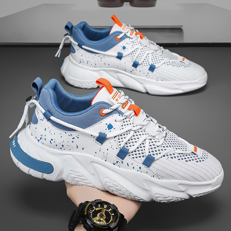 Men's shoes for summer high-sensor Internet sports and youths to design their father's shoes.