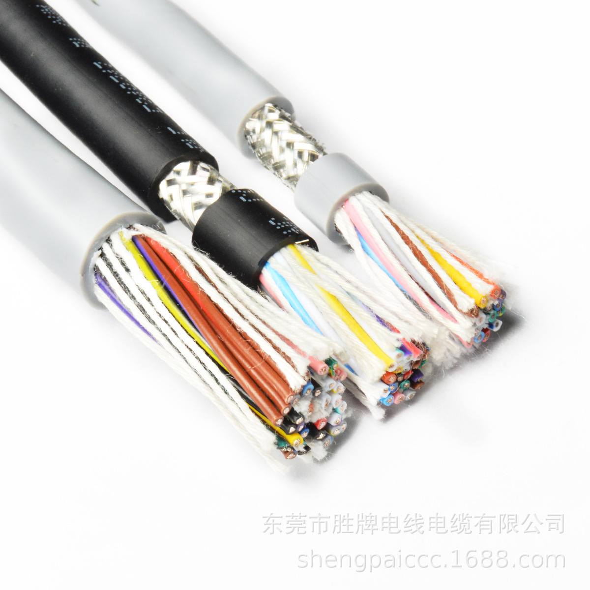 12 cores of tin plating shield line, 30awg signal power control line 2464.