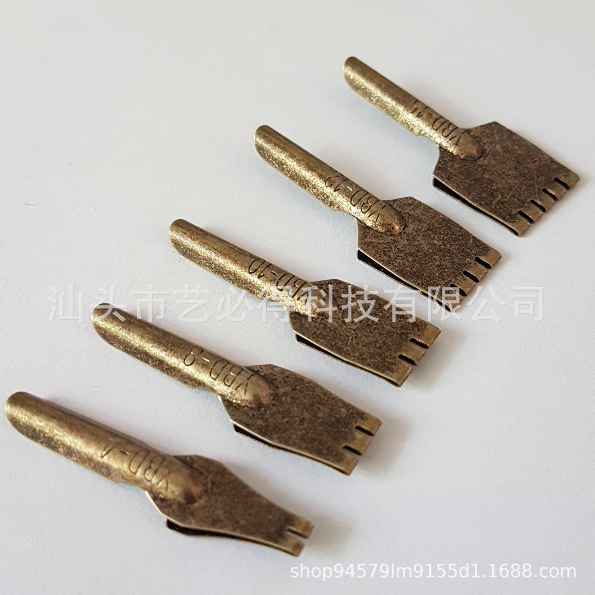 Bronze has written pentips, wide-cut pentips, water pentips, water pentips.