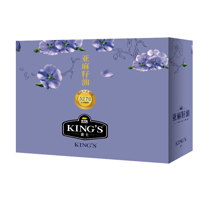 金龍魚King's 亞麻籽油1.8L*2禮盒