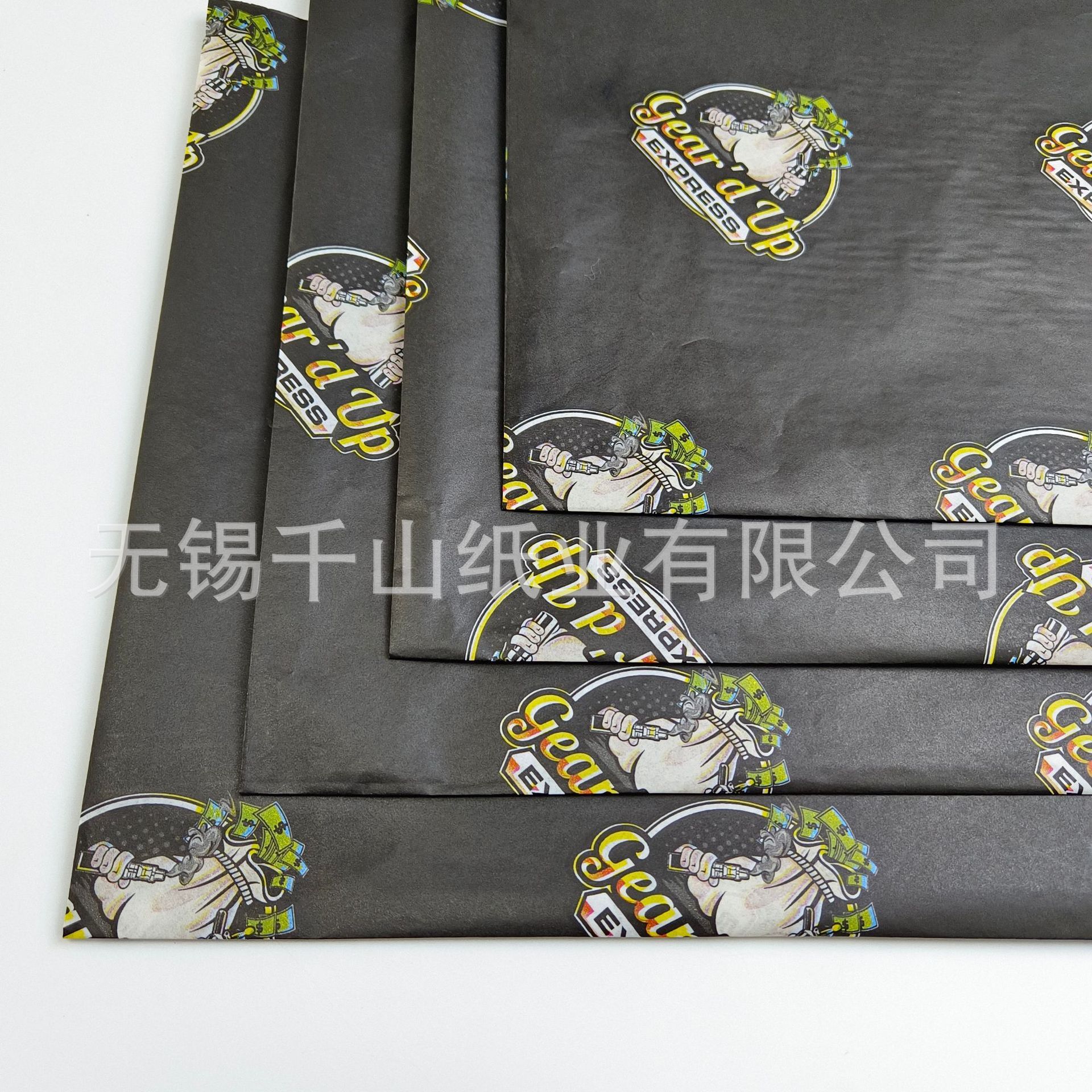 Customize colour printed paper paper copy of black translucent Sydney paper multicolor logo wrapper