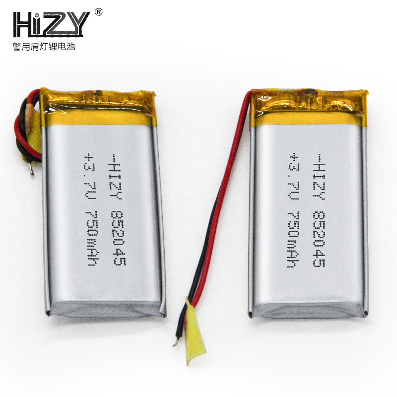 Đèn tủ LED-pin lithium polymer 852045 Chuột không dây thiết bị thể thao máy đo huyết áp pin lithium ion