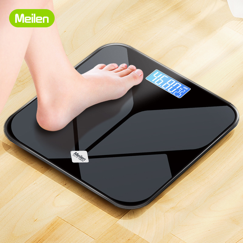 Meilen electro-scalers, with a simple charge of blue teeth, high-precision, small weight scales, healthy human scales