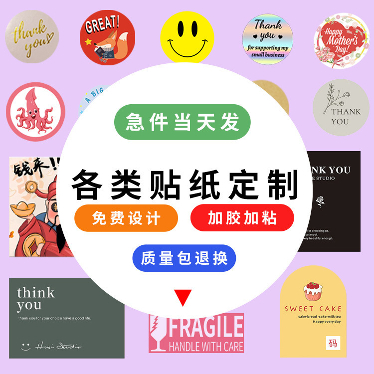 Không có tùy chỉnh nhãn băng khô, nhãn nóng và trong suốt gói logo đóng cửa