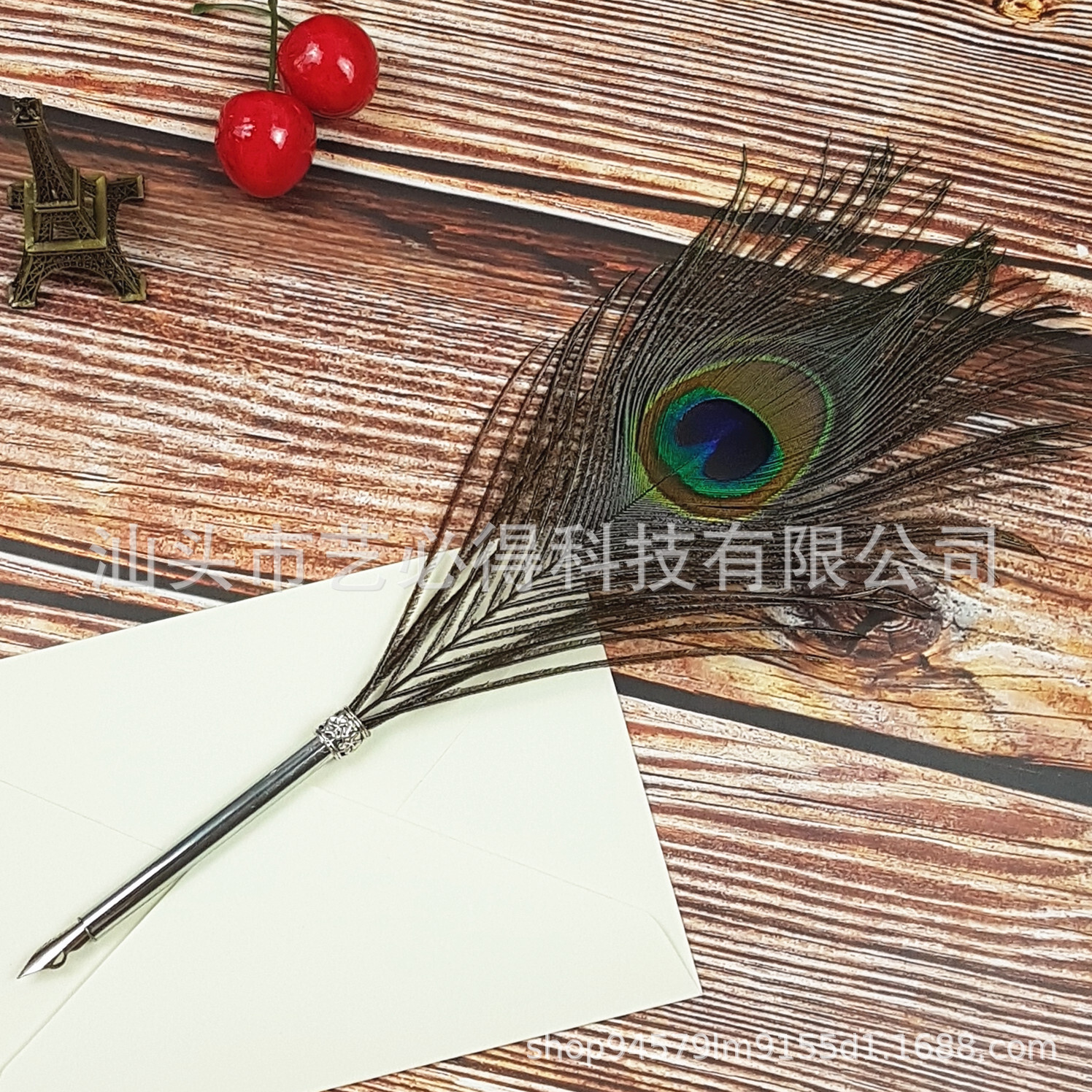 오래된 peacock 펜 잉크 펜을 작성, Euro-American pen to write the collection of gift are available.