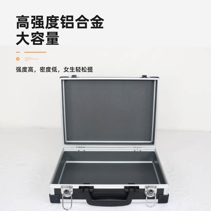 Multifunctionality of portable aluminium alloy toolbox safe boxes for hardware equipment