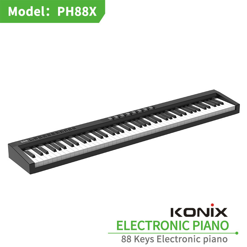 PH88X smart piano, 88 keys, multipower energy header.