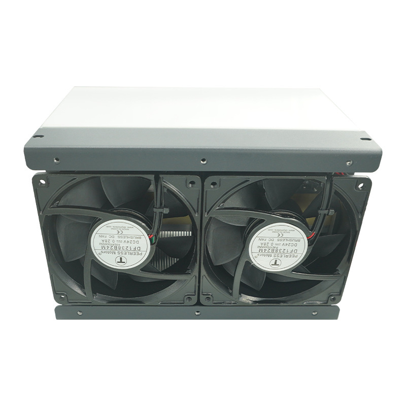 The semi-conductor chiller electronic radiator double fan power customised by Shenzhen factory in China