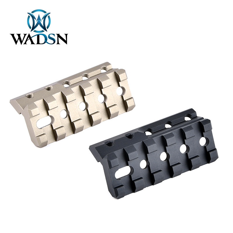 Đèn pin của WADSN Wardson cầm một khung mở rộng ở đuôi con chuột, kim loại căn cứ của LHQ.