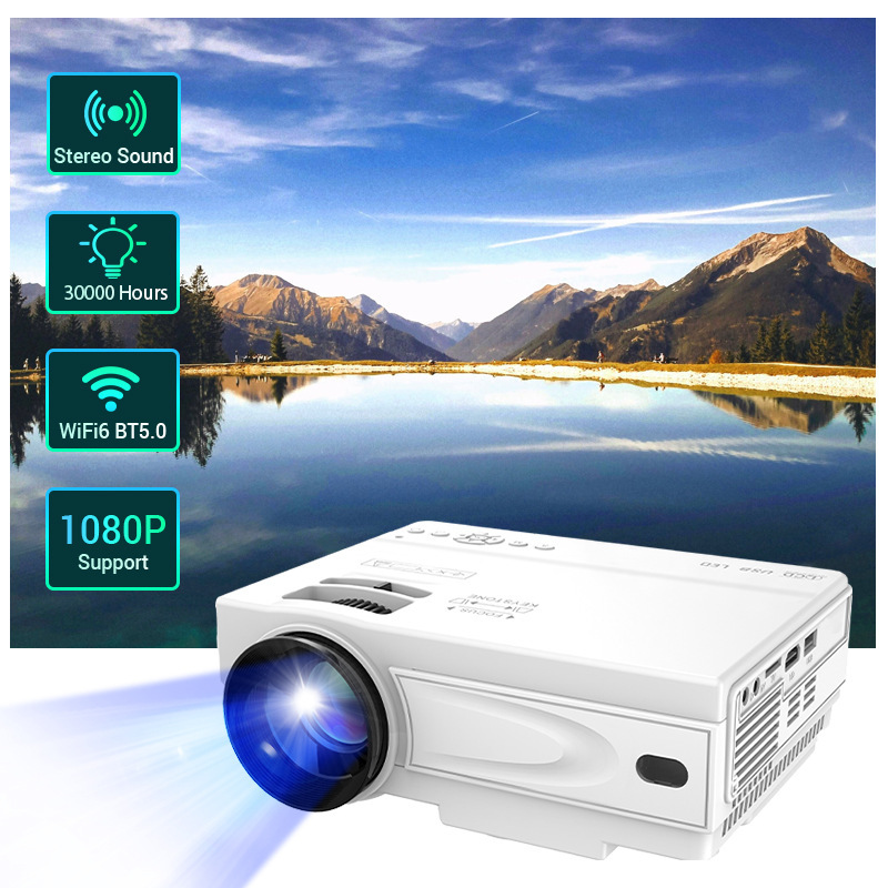 New custom projector bedroom walling home cinema dormitory with small household high-resolution projector