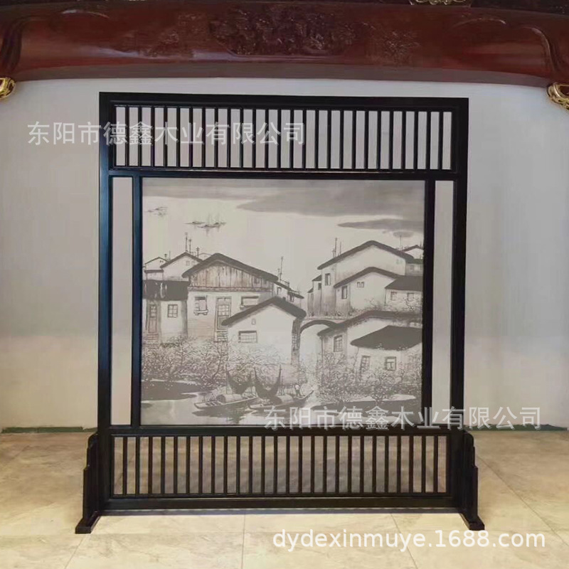 Tuỳ biến cửa vào Trung Quốc mới để gấp màn hình gỗ.