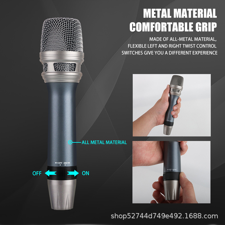Micrô cáp xuyên biên giới thực hiện âm thanh KTV soundcard ghi âm trên sân khấu