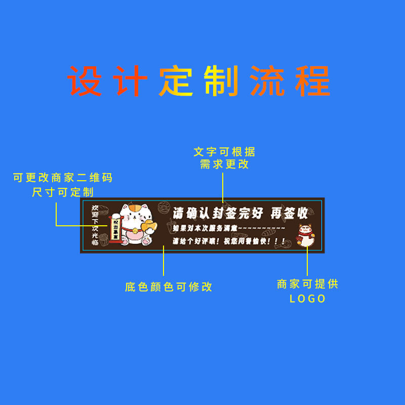 Tên của logo gói cho ly sữa có thể được thiết lập cho việc phân phối hàng hóa mà không cần băng dính khô và nhãn bị rách.