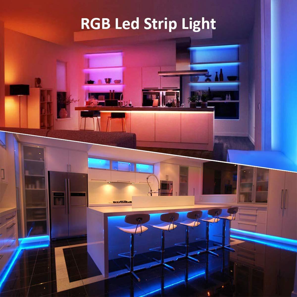 LED24 infra-red bluetooth smartphone APP light controller light belt RGB 7 colour light belt package