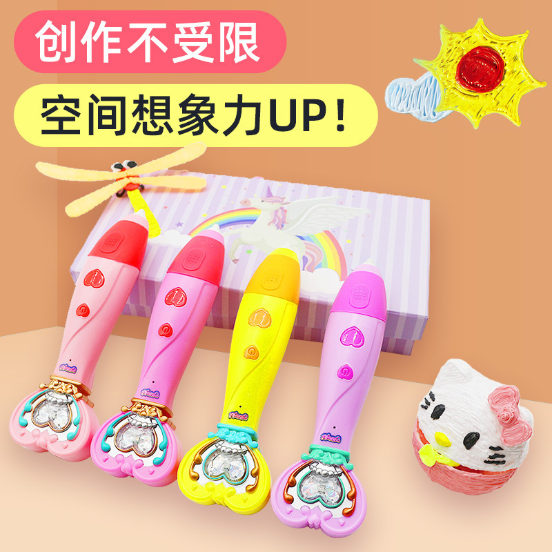 Nó được làm ra tùy chỉnh, in 3d, 3d thông minh, 3d-creech-sreech-srech-scatch, một món quà ma thuật nhỏ cho trẻ em.