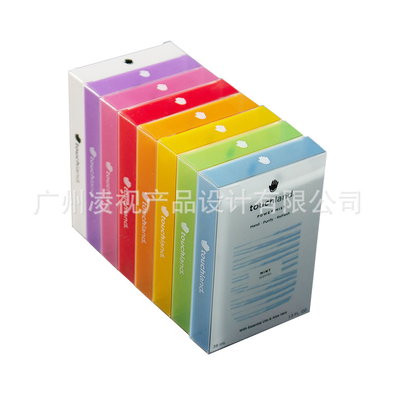 3d printing packaging box transparency box PP suction box raster printing 3d packaging box