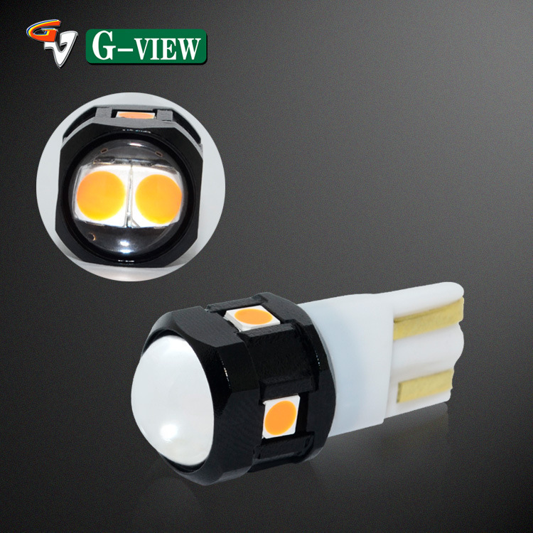 G-View's new 3030 sticker W5W-6SMD t10 reading light, corner light, amber light blue light