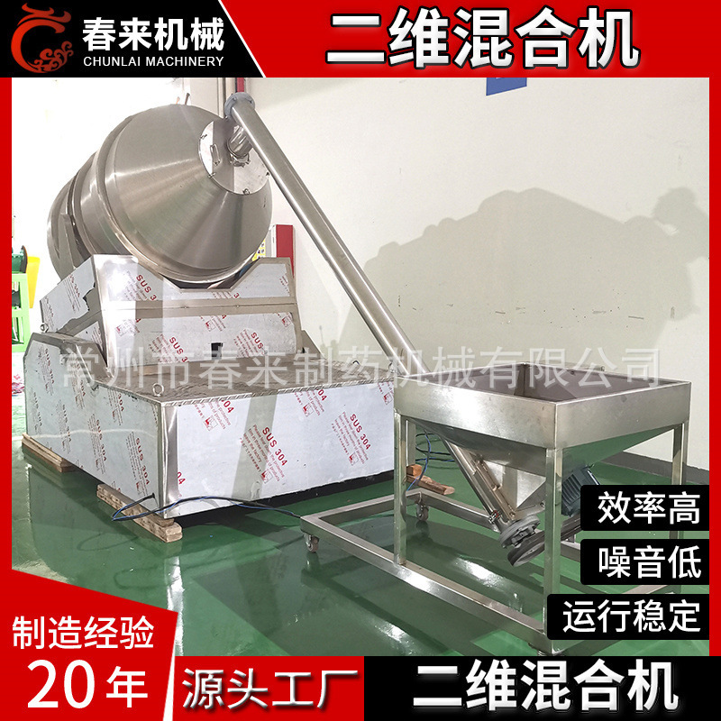 The 2-D Momentum Motion Modifier EYH Series 2-D Mixer Powder Powder Powder Powder Spring