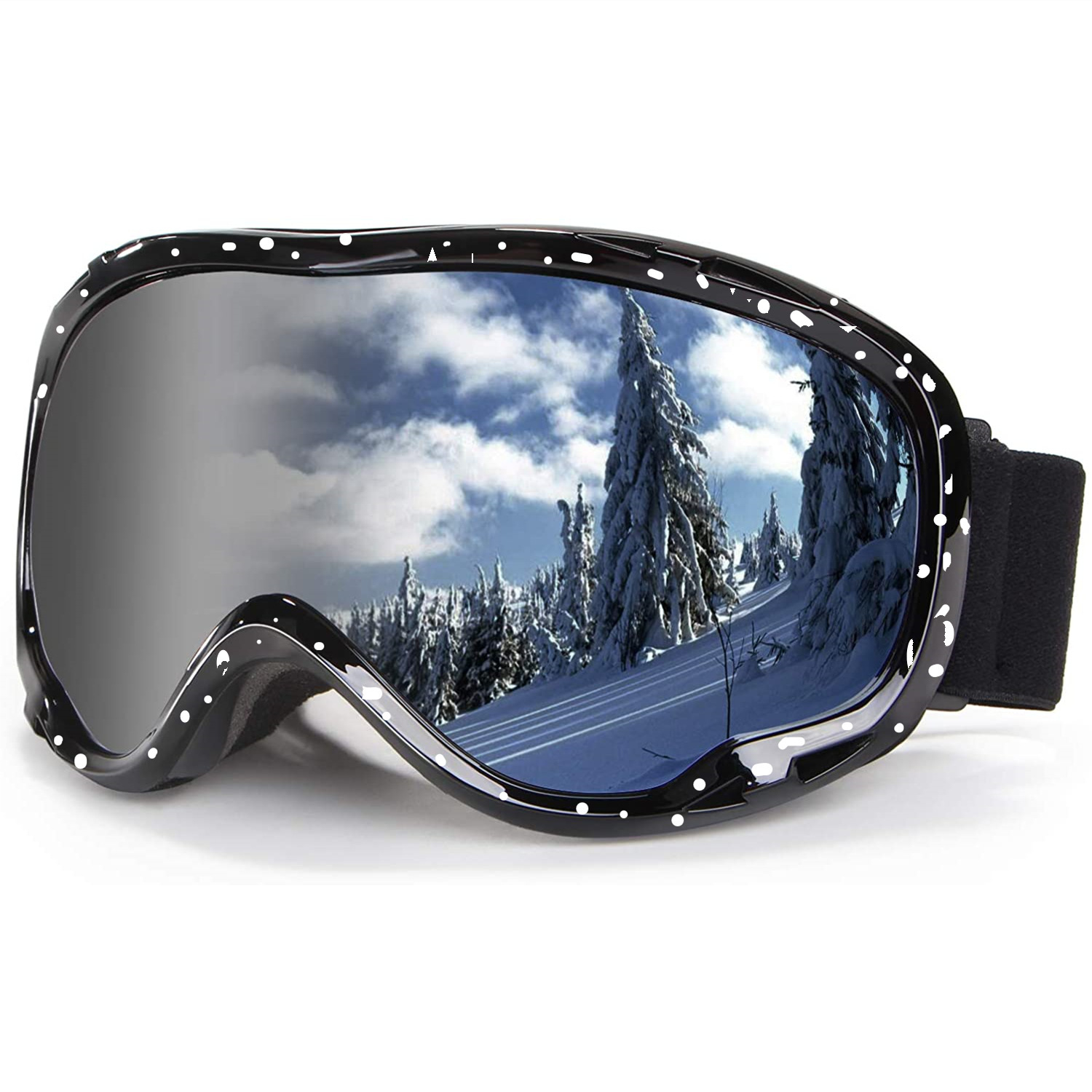 Cross-border foreign trade skating mirrors, large spherical glasses, near-sighted mirrors/HX20 double-layer fogproof