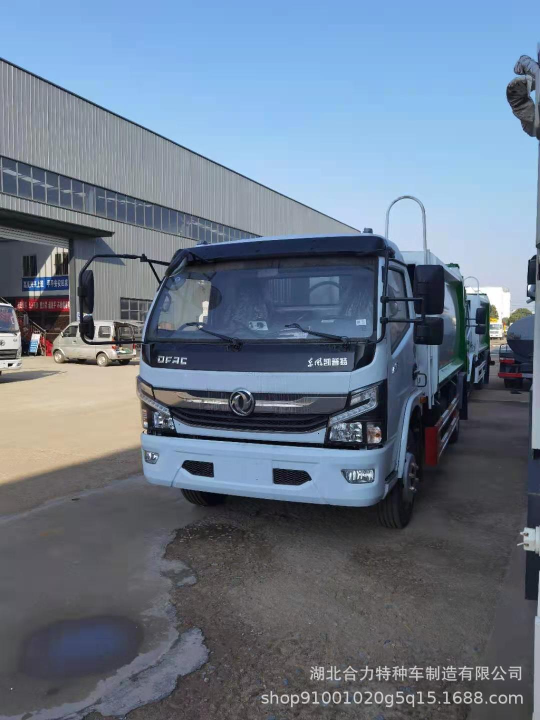 Eastern Cape 8 compressed garbage truck, Dolika 8 compressed garbage truck, Eastern wind compressed garbage truck