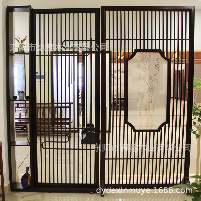 Tuỳ biến cửa vào Trung Quốc mới để gấp màn hình gỗ.