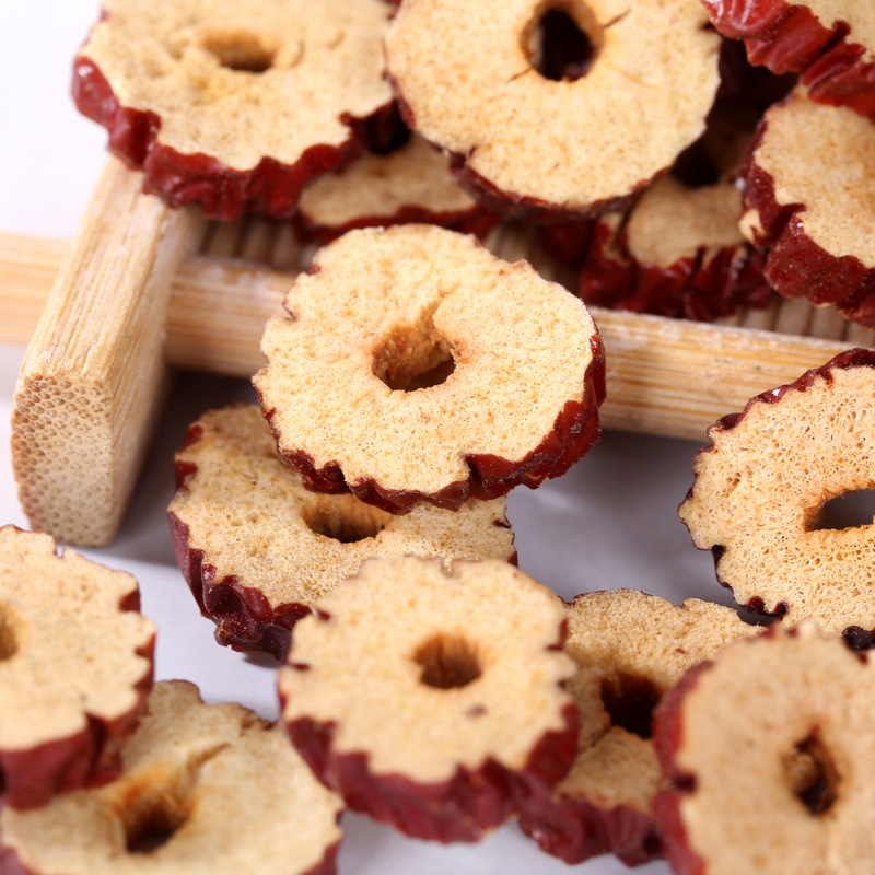 The red date ring, the red date tablet, the non-nucleum dry date plate 500g in bulk, tea, a box of 20 pounds in the red date ring.