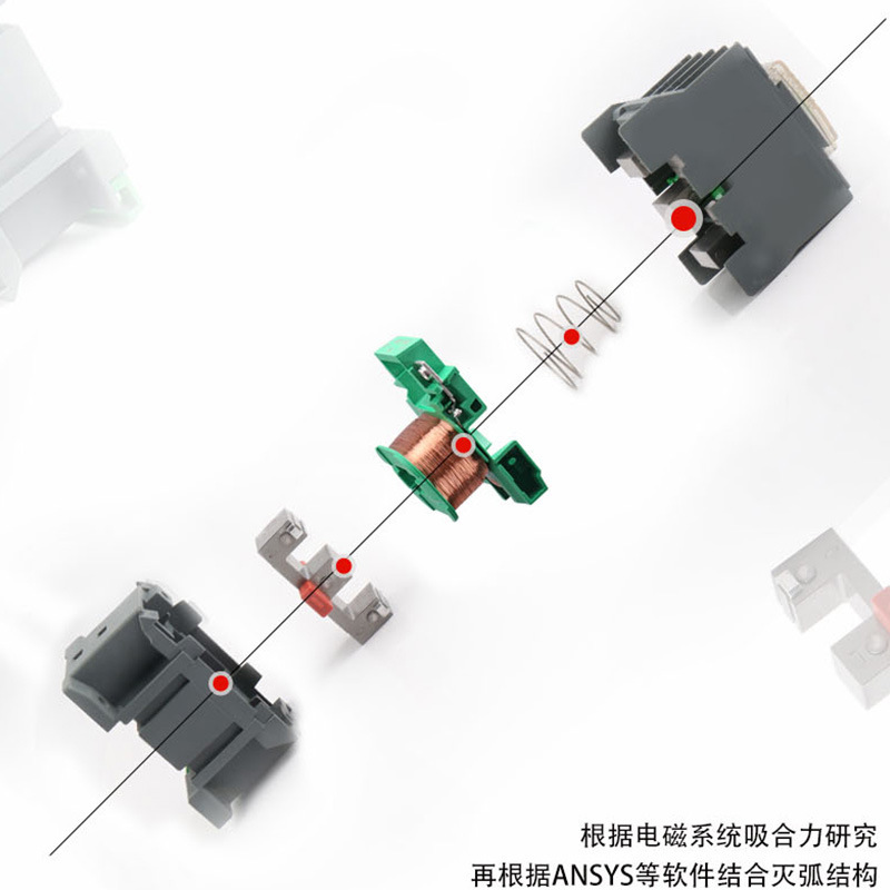 厂家供应 三相接触器CJX2-3201交流接触器36V110V220V380单相