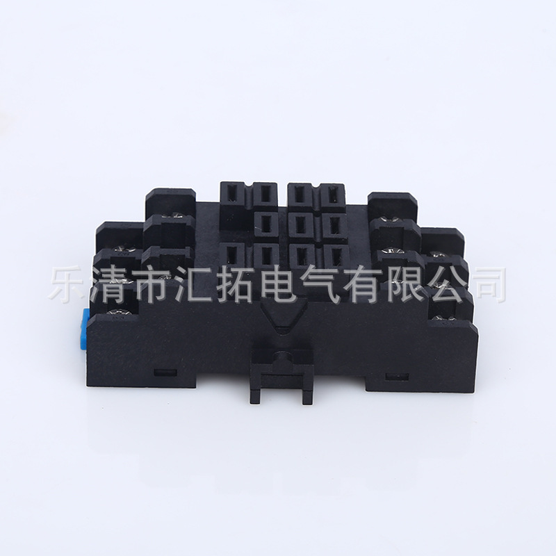 JQX-38F Relay Base, 11 lỗ, mắt cố định, cơ sở tiếp sức lớn.