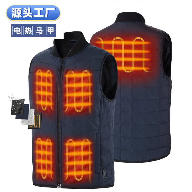 HEATED VEST发热马甲电热马甲智能恒温发热服电加热背心