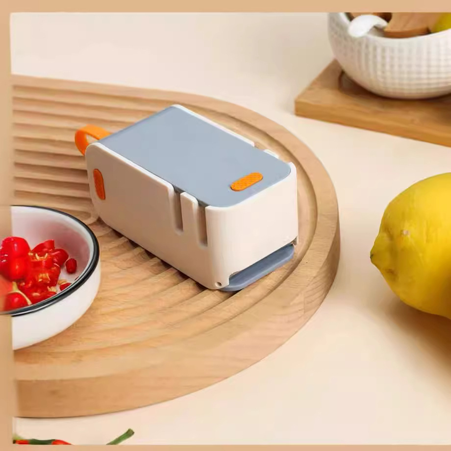 NEW family with multi-purpose small tungsten ceramics sharpener, leather knife starter, refrigerator pastor