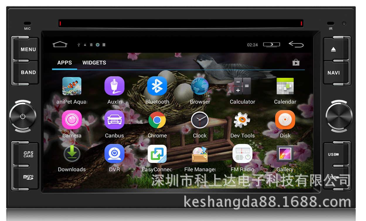 6.2 inches Android 5.1.1 Car GPS Androids, DVD Android One.