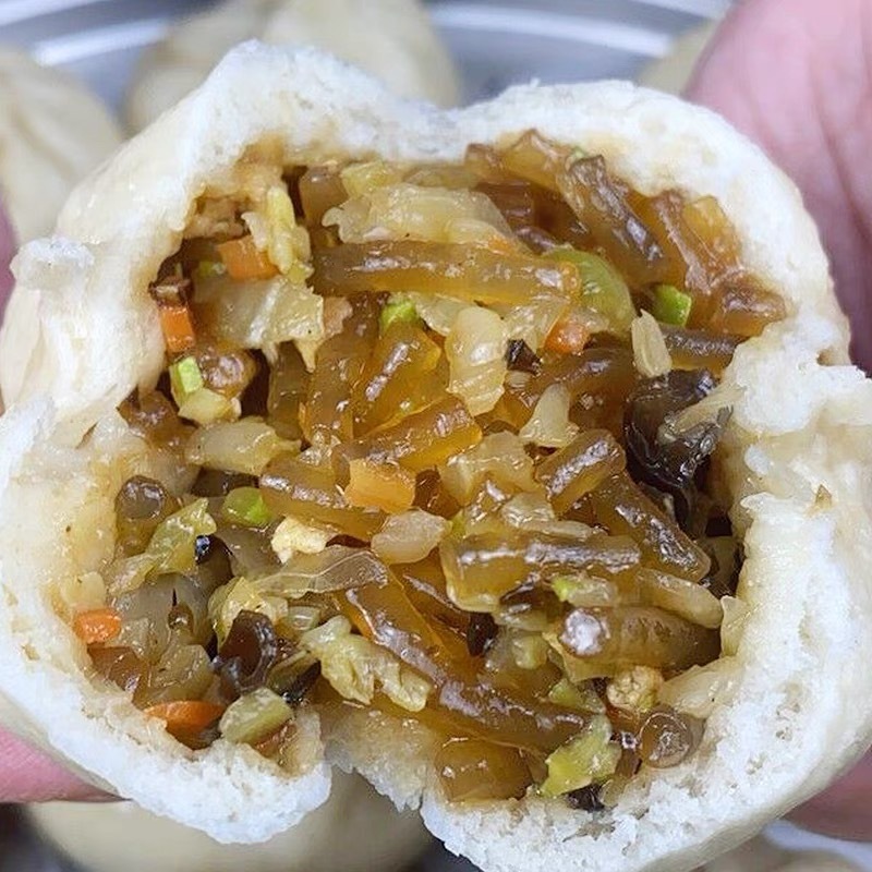 Khoai tây đỏ cắt bánh quy.