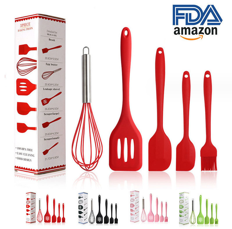 Vị trí của nhà máy, bánh nướng silicone, năm cặp xẻng sơn dao cạo, bộ đồ nướng chống nhiệt.