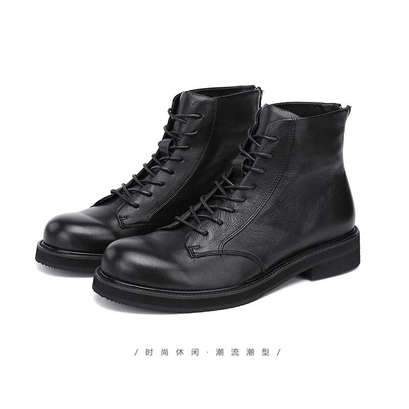 ♪ Old and old oxen-skin Martin boots ♪